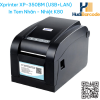 Máy in mã vạch Xprinter XP-350BM nhiệt USB+LAN tem nhãn hudi