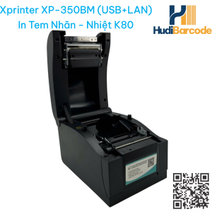 Xprinter XP-350BM cảm biến gap black mark TSPL EPL ZPL
