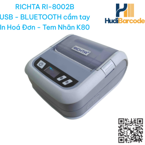 RI-8002B hỗ trợ 2 khổ giấy 58mm và 80mm thanh chặn