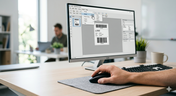 Đơn vị mặc định trong Bartender là inch — trong khi hầu hết kích thước giấy decal tại Việt Nam được quy theo mm. Việc không đồng bộ đơn vị gây sai số khi thiết kế và lãng phí khi in thử.