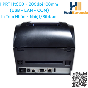HPRT HT300 3 cổng USB LAN COM Serial kết nối đa dạng