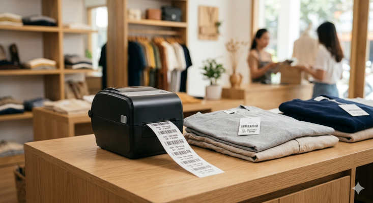 Cách chọn decal tem nhãn cho shop thời trang