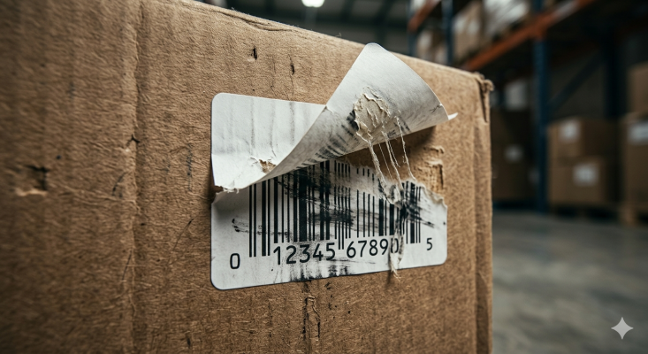 Tem bị bong — hậu quả mua decal rẻ