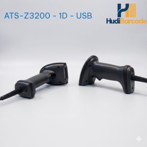 Máy quét ATS-Z3200 đang quét mã vạch sản phẩm bán lẻ
