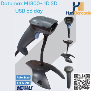 Máy quét Datamax M1300 đọc mã QR trên màn hình điện thoại