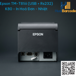 Epson TM-T81III bền 15 triệu dòng 1,5 triệu lần cắt