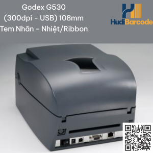 Godex G530 Twin Sensor in nhiệt trực tiếp và ribbon Wax Resin