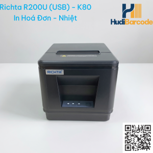 Máy in bill Richta R200U K80 nhiệt USB hudi.vn