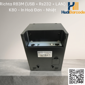 Richta R83M có 3 cổng USB LAN Serial kết nối đa dạng