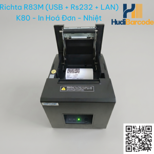 Máy in bill Richta R83M K80 Ổ Giấy Lớn hudi.vn