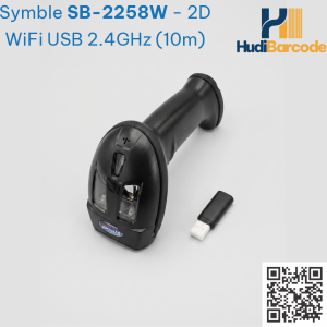 Máy quét mã vạch Symble SB-2258W không dây WiFi hudi.vn