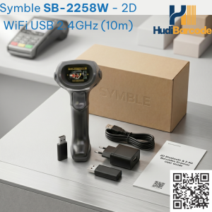Kết nối WiFi USB 2.4GHz máy quét Symble SB-2258W