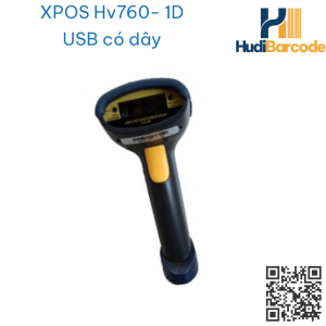 Máy quét Xpos HV-760 quét mã vạch 1D tia laser sắc nét