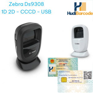 Máy quét Zebra DS9308 đọc CCCD tiếng Việt có dấu BHYT