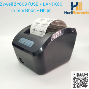 Zywell ZY609 in tem nhãn giá sản phẩm shop thời trang