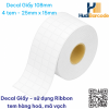 Decal Giấy 25x15mm x 50m – 4 Tem – Ống Nghiệm, Vỉ Thuốc