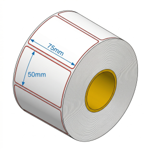 decal nhiệt 75x50mm ứng dụng bán lẻ siêu thị shop thời trang tạp hóa