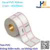 Decal PVC 40x70mm 50m 2 tem xé không rách chống nước