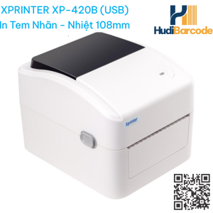 Xprinter XP-420B in tem vận đơn A6 Shopee TikTok GHN GHTK