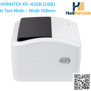 Xprinter XP-420B USB kết nối máy tính plug-and-play đơn giản