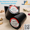 Mực ribbon Wax Premium 90mm 300m màu đen lõi 1 inch hudi