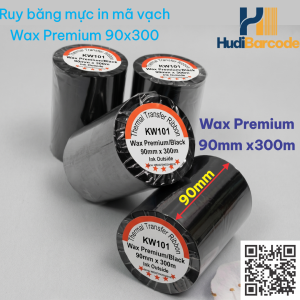 Wax Premium 90mm in trên decal giấy thông thường tem kho bán lẻ
