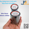 Cuộn mực ribbon wax resin 60x300m màu đen – HudiBarcode