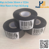 Ribbon in date 35×122m Wax Resin – in HSD, ngày sản xuất lên bao bì đóng gói